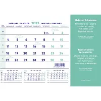 Brepols Muismat 2027 1 Maand per pagina Nederlands, Frans 18 (B) x 0,3 (D) x 23 (H) cm Wit
