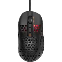 Deltaco GAMING Gaming muis, ultralicht met RGB-verlichting, zwart