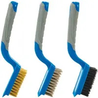 Silverline 3-delige borstel set, medium | 5 rijen - 596171