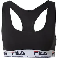 FILA - Woman Bra Elastic Band - Zwarte Sport Top - XS - Zwart