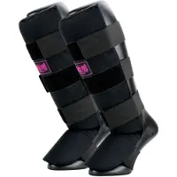 Super Pro Combat Gear Scheenbeschermer Savior Zwart/Roze Large