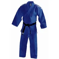 Adidas Judopak voor beginners en kinderen | J350 | Blauw (Maat: 160)