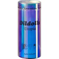 Love to love Dildolls Utopia - dildo met zuignap - siliconen - meerkleurig