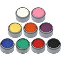 Grimas Cake Make-up Zwart - 101 - 35 gram