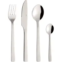 Aida Raw bestekset 48-delig geschenkdoos Glanzend staal