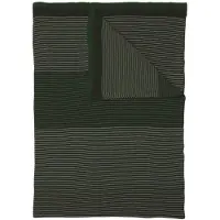 Pip studio Plaid Blockstripe Green Katoen-130 x 170 cm