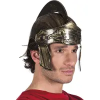Boland Romeinse helm spartacus (goud)