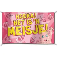 Paper Dreams Gevelvlag Geboorte Meisje XXL