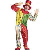 Boland Clowns kostuum Giggles (multicolor, 50/52)