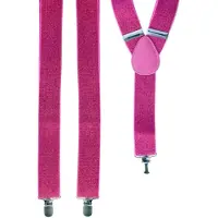 Partyxplosion Bretels pink glitter (pink)