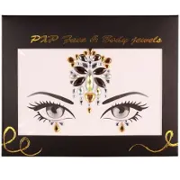 Partyxplosion Gezichts steentjes eye flower luxe