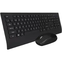 Qware Home Office muis en toetsenbord (Stockport) Zwart