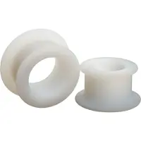 XR Brands Stretch Master - 2 pc Silicone Anal Grommet Set - White