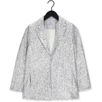 Goosecraft Dames Blazers Bowie Sequine Blazer - Zilver - Maat M