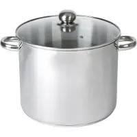 Baumalu Traiteur 28 cm Inox 13 L Couvercle Verre*
