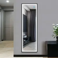 Sanexo Badkamerspiegel - Starlight Staand - 45x140cm - LED Verlichting - Touch Sensor