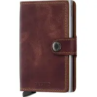 Secrid Miniwallet Vintage Bruin heren