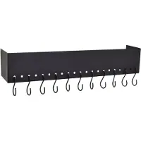 Loft42 Hooky Kapstok – 11 S Haken - Metaal - Mat Zwart