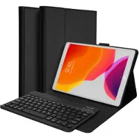 Accezz Bluetooth Keyboard Bookcase voor de Apple iPad 9 (2021) 10.2 inch / iPad 8 (2020) 10.2 inch / iPad 7 (2019) 10.2 inch - QWERTY / NL - Zwart