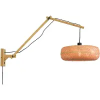 Good&Mojo LED Wandlamp Palawan | 1X E27 Max 40W | Naturel