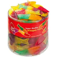 Red Band Winegum vissen - snoep - fruitige winegums - silo 100 St