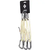 Black Diamond - Klimsetjes - Miniwire Alpine Qd 3 Pack voor Unisex van Nylon - Wit