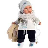 Llorens Babypop Enzo, blond, 42 cm