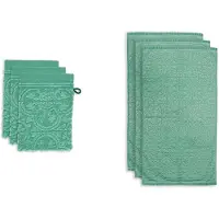 Pip studio Badlaken Tile De Pip Groen (70 x 140 cm)
