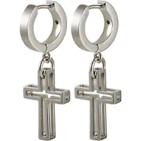 Diesel Oorbel zilver