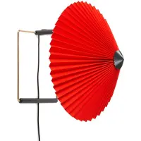 HAY Matin wall muurlamp Ø30 cm Bright red shade