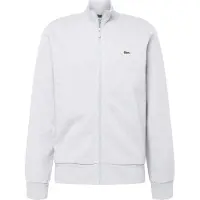 Lacoste Sweatvest grijs gemêleerd / groen