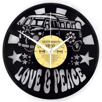 Yesterdays Vinyl Klok: Love & Peace