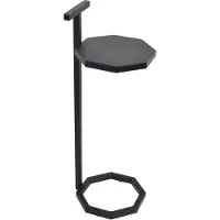 Loft42 Octa Bijzettafel - Zwart - Metaal - 69x24