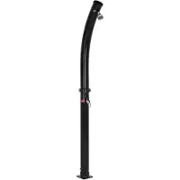 ML-Design Zonnedouche 20L met draaibare ronde douchekop 214 cm Zwart ML-Design