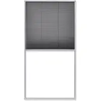vidaXL Raamhor plissé 80x160 cm