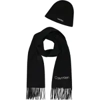 Calvin Klein Muts en Sjaal Set Zwart