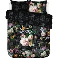Essenza Dekbedovertrek Fleur Festive Blooming Black Satijn-140 x 200 / 220 cm | 1-Persoons