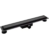 Kerra Duplex Next douchegoot zwart 70cm