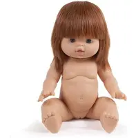 Minikane pop Capucine Gordi - Babypop met roodbruin haar en vanillegeur