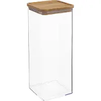 Atmosphera Stapelbare Dozen - Opberger - Bamboe Deksel - Doos - Eske - 2L