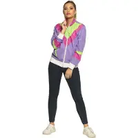 Boland Trainingsjasje Retro Dames Polyester Maat M