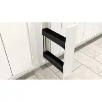 Kesseböhmer Inbouw Accessoire 15412 Front-Uittrek Systeem Rechts kleur Chroom