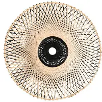 QAZQA Oosterse lampenkap bamboe 50 cm - Rina