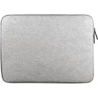 Mobigear Oxford Katoen Sleeve Universeel - Laptop 13 inch - Grijs