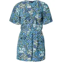 Monki Jumpsuit blauw / gemengde kleuren