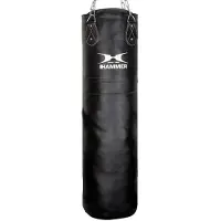 Hammer Leather Premium 33kg Punching Bag Zwart 120 x 35 cm
