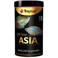 Tropical Soft Line Asia Size S - voer voor aquariumvissen - 250 ml/125 g