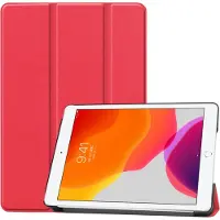 Mobigear Tri-Fold Bookcase voor Apple iPad 7 (2019) - Rood