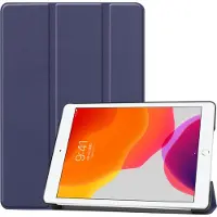 Mobigear Tri-Fold Bookcase voor Apple iPad 8 (2020) - Donkerblauw