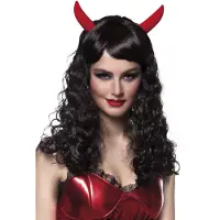 Boland Pruik black angel (zwart rood)